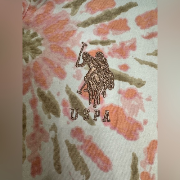 Women’s U.S Polo Tie Dye Polo Summer Vacation Travel Dress Embroidered Logo - Picture 5 of 8